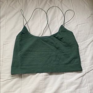Cropped tank top
